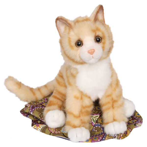 Peaches the Orange Tiger Cat