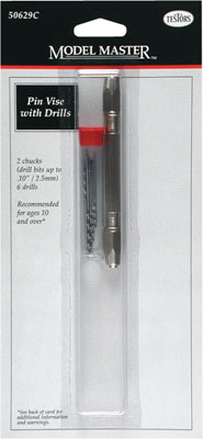 Pin Vise w/6 Drill Bits Tools