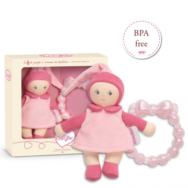 Pink Mini Miss & Baby Teether