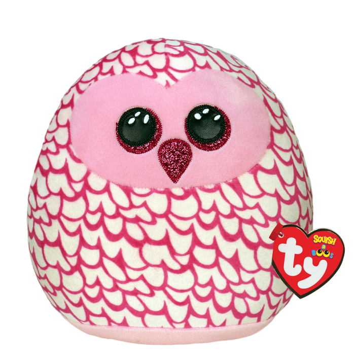 Pinky Pink Owl Squish 14"