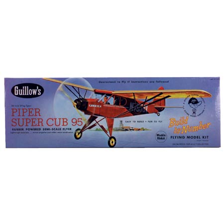 Piper Super Cub 95 Balsa Airplane Kit