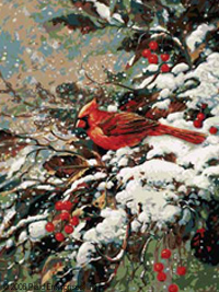 Plaid ® Paint by Number - Early Snow