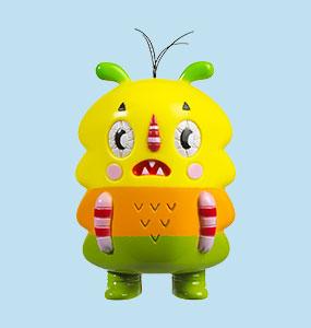 Playful and Wild Yellow/Green Moji Me