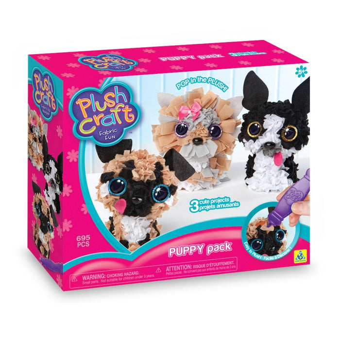 PlushCraft 3D Puppy Pack (3pk)
