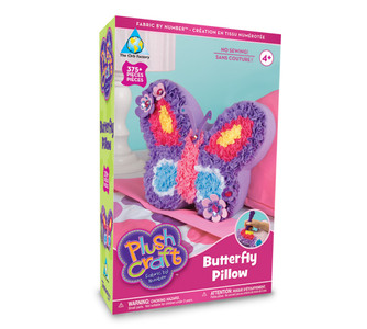PlushCraft Butterfly Pillow
