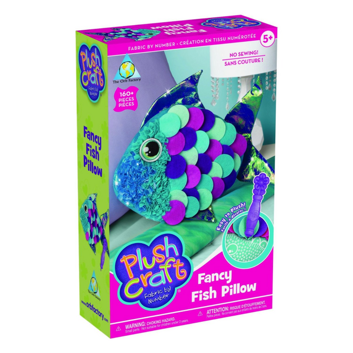 PlushCraft Fancy Fish Pillow Design your own pillow OF-70120