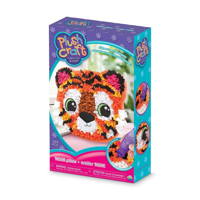 PlushCraft Tiger Pillow