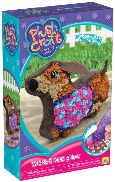 PlushCraft Wiener Dog Pillow