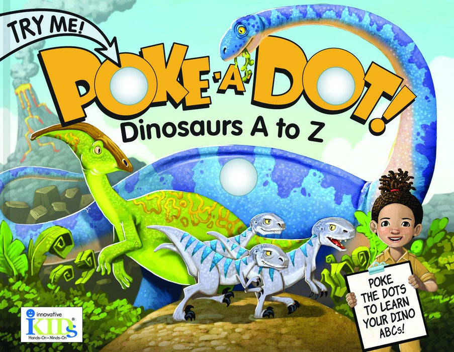 Poke A Dot Dinos A to Z Book