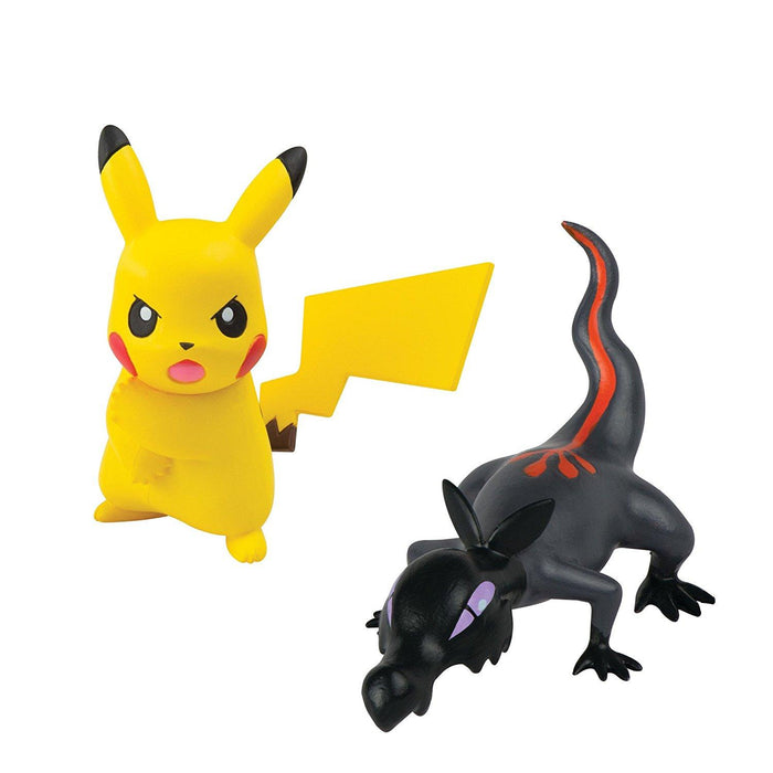 Pokemon Salandit vs Pikachu