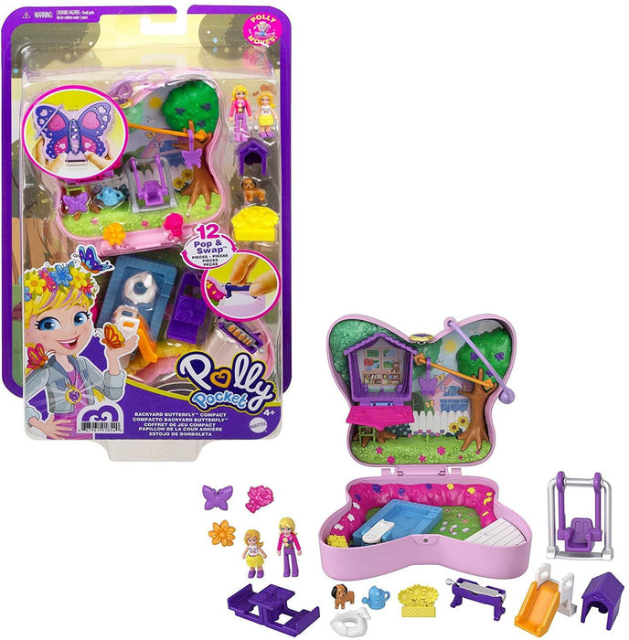 Polly Pocket-Backyard Butterfly Compact
