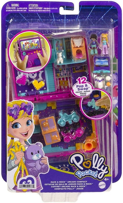 Polly Pocket Race and Rock Arcade Compact