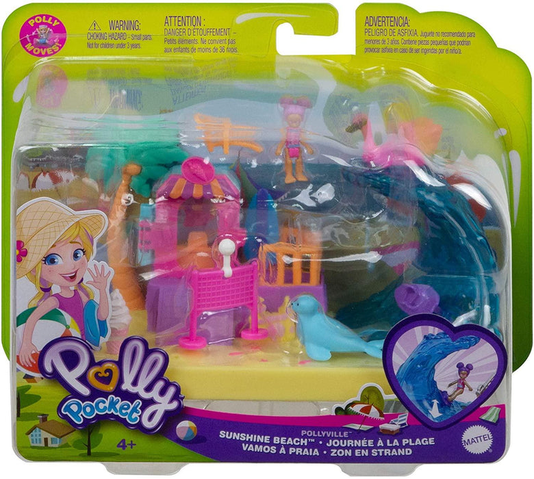 Polly Pocket Sunshine Beach Playset