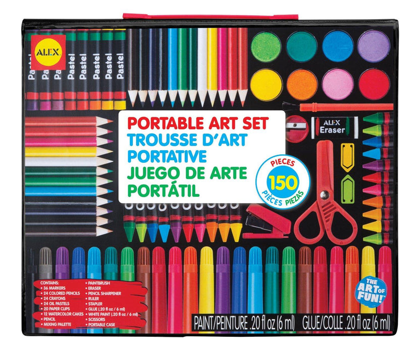 Portable Art Set 150pc Set