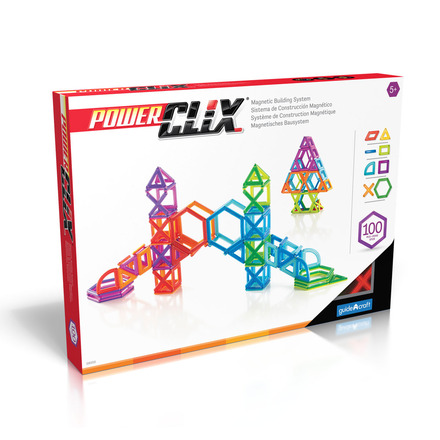 PowerClix 100pc Magentic Play Set
