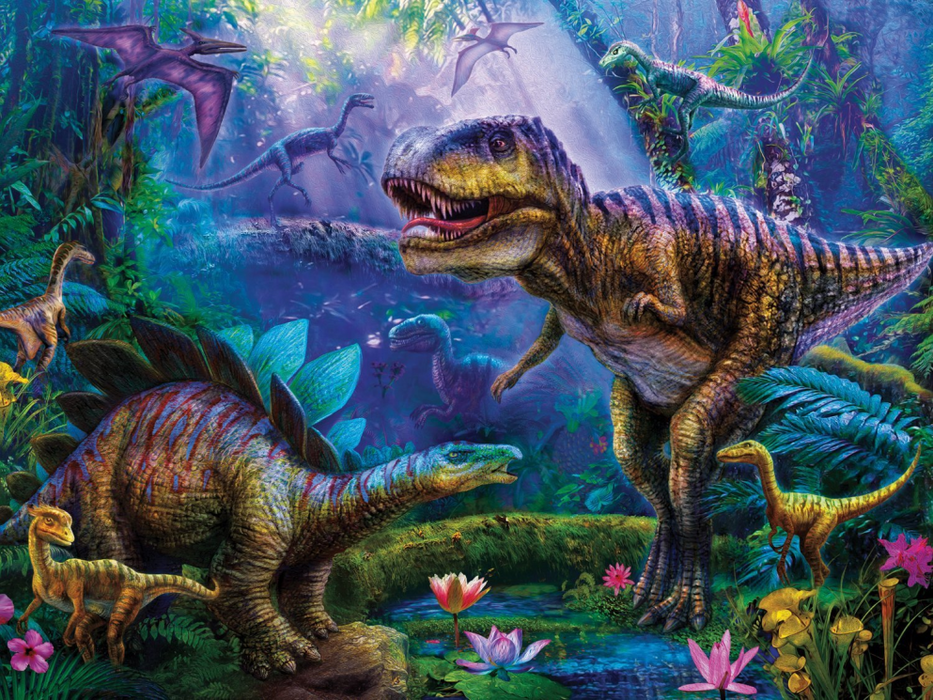 Prehistoria Dino Jungle 300pc Puzzle