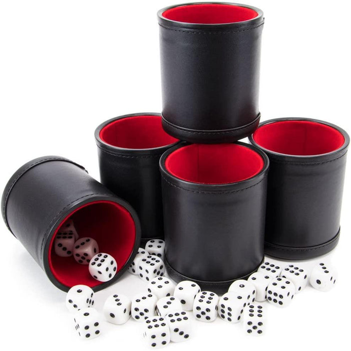 Premium Dice Cups Game Night Pack