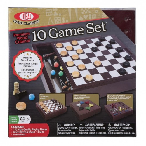 Premium Wood Box: 10 Game Set