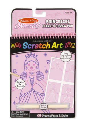 Princesses Learn-to-Draw Pad