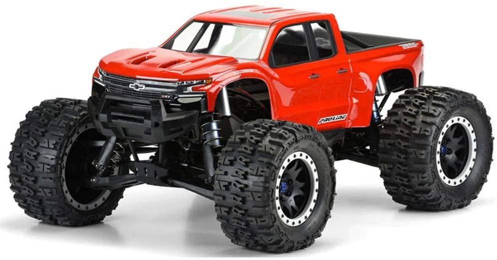 Pro-line Racing 1/6 Pre-Cut 2019 Chevy Silverado Z71 Clear Body: X-MAXX, PRO350717