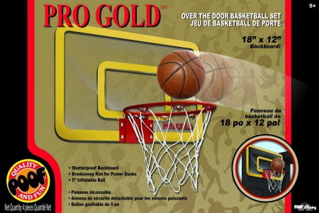 Pro Gold Basketball Hoop Game