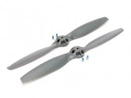 Prop, CW & CCW Rotation, Gray: 350 QX by BLADE