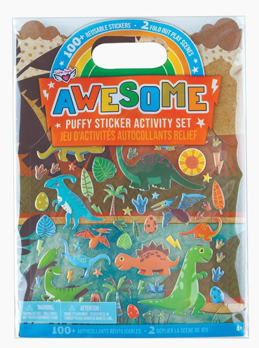 Puffy Sticker Play Set- Dinosaur