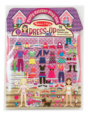 Puffy Sticker Play Set – Dress Up