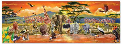 Pull-Along Zoo Animals