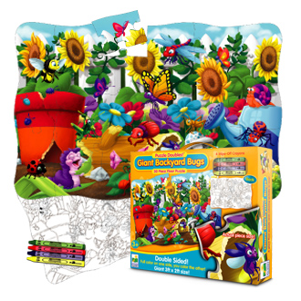 Puzzle Doubles! - Giant Backyard Bugs