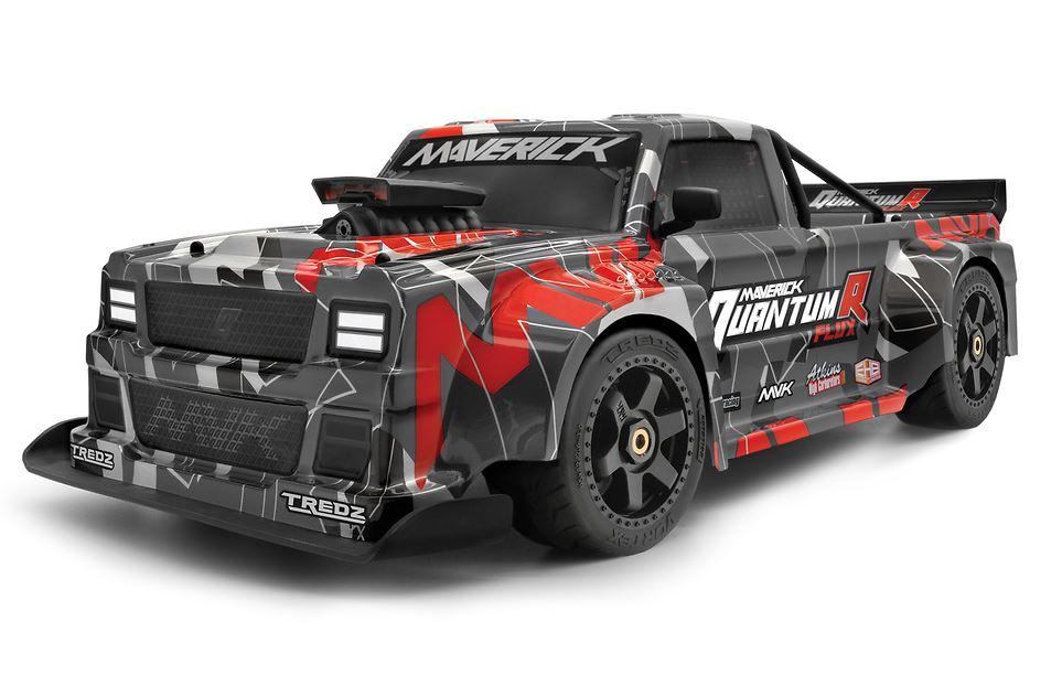 QuantumR Flux 4S 1/8 4WD Race Truck - Grey / Red