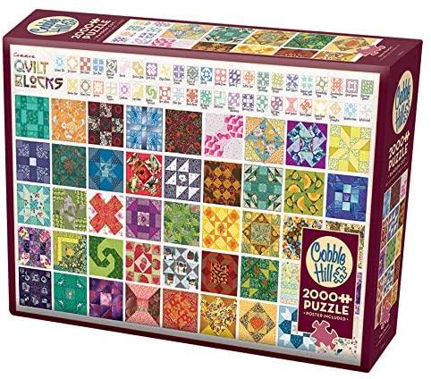 Quilt Blocks 2000pc Puzzle by Cobble Hill