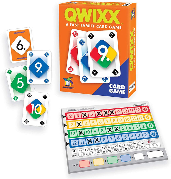 Qwixx- The Card Game - A Fast Family Card Game