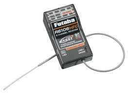 R6106HFC 2.4GHz FASST Mid Range 6Ch Rx