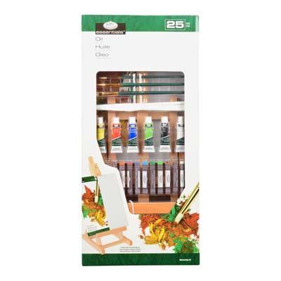 REA5306 Small H Easel and Oil Painting Set