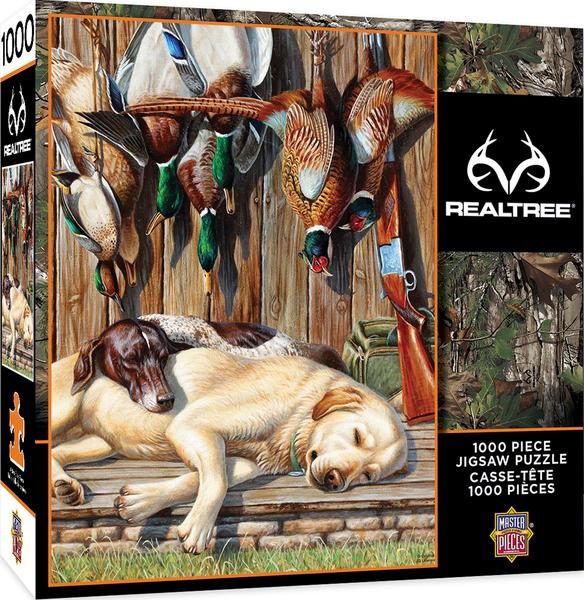 REALTREE - ALL TUCKERED OUT 1000 PIECE JIGSAW PUZZLE