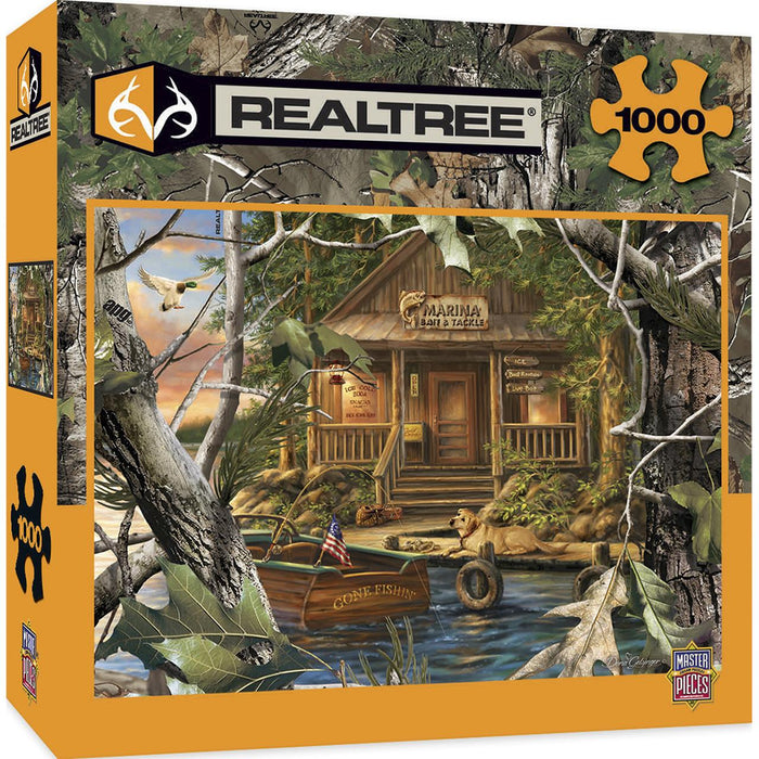 REALTREE - GONE FISHING 1000 PIECE JIGSAW PUZZLE