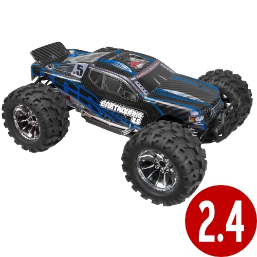 RED CAT 1/8 EARTHQUAKE NITRO 3.5 RTR 2SP TRANNY BLUE