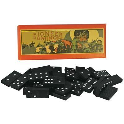 RG-30017 Pioneer Wooden Dominoes