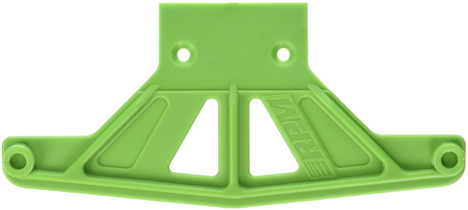 RPM Wide Front Bumper Black Rustler, Stampede, Bandit, Green