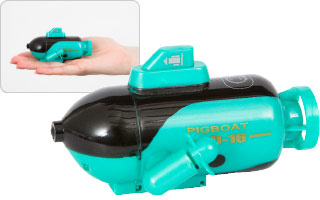 Radio Controlled Mini Submarine 2 Channel Toy