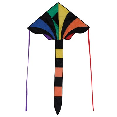 Rainbow Sparkler Fly-Hi Kite