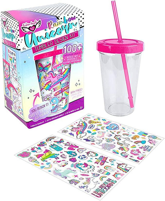 Rainbow Sticker Tumbler