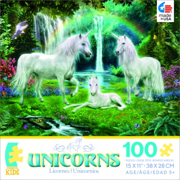 Rainbow Unicorn Family 100pcs