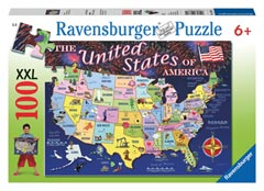 Ravensburger Statemap, 100 pc