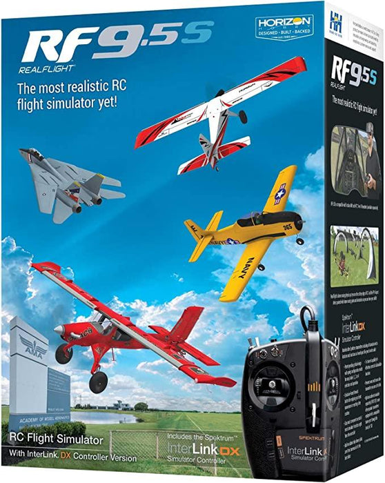 RealFlight Simulator RF9.5S Simulator with Interlink DX Controller