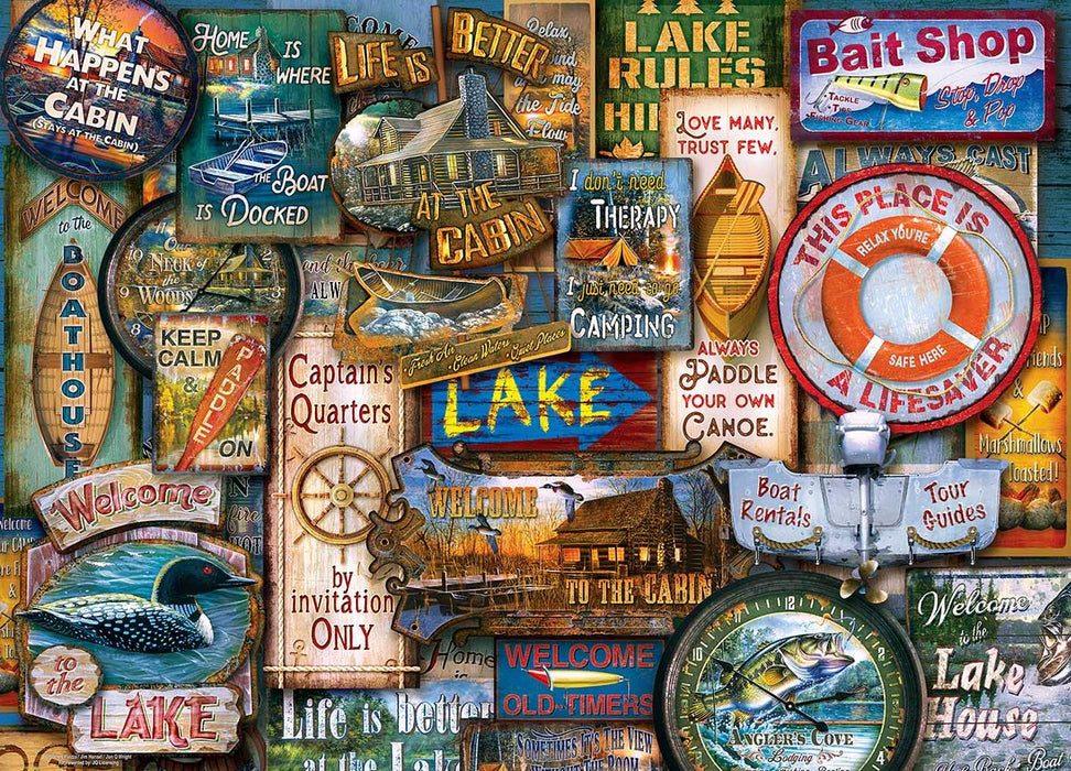 RealTree - Off to the Lakehouse 1000pc Puzzle