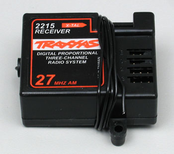 Receiver, 3-Channel, 27MHz (Not 2.4ghz)
