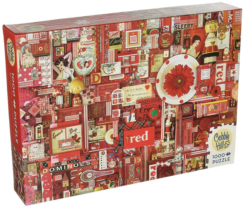 Red 1000pc Puzzle