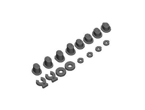 Redcat Racing Adjustable hinge pin brace inserts and spacers